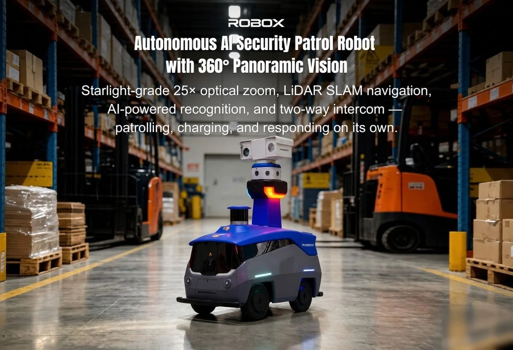 Security Patrol Robot Solution – IR-OK-RB03