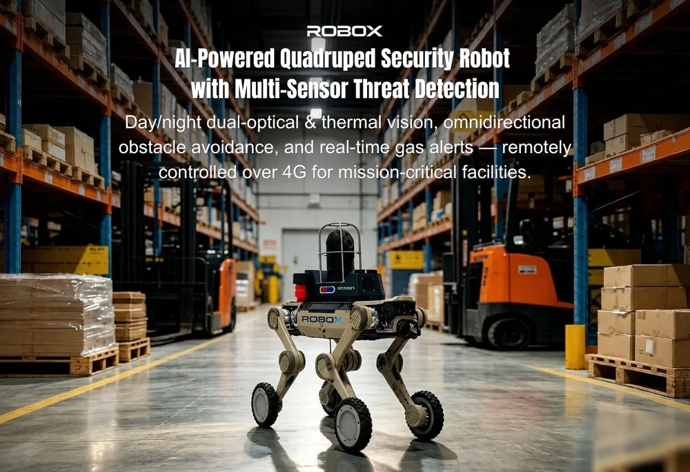 Quadruped Robot Patrol Solution — AR‑OK‑DOG3